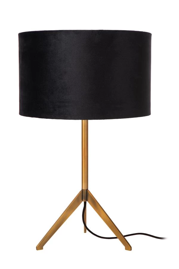 Lucide TONDO - Table lamp - Ø 30 cm - 1xE27 - Matt Gold / Brass - turned off